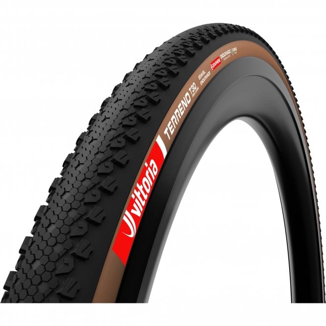 Vittoria Terreno T30 Fine Loose Gravel End G2.0 TLR Tyre - Brown - 700C