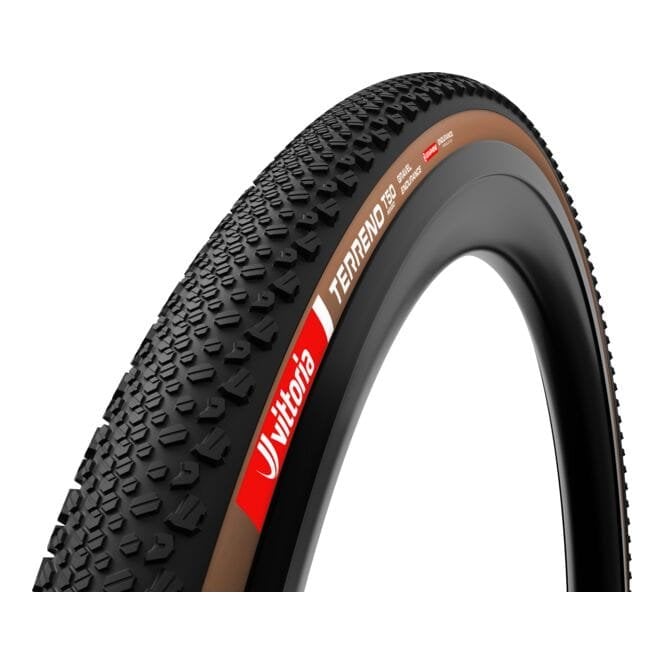 Vittoria Terreno T50 Mxd Gravel Endurance G2.0 TLR Tyre - Brown/Black - 700 C