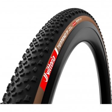 Vittoria Terreno T60 Mixed Gravel Endurance G2.0 TLR Tyre - Brown - 700C