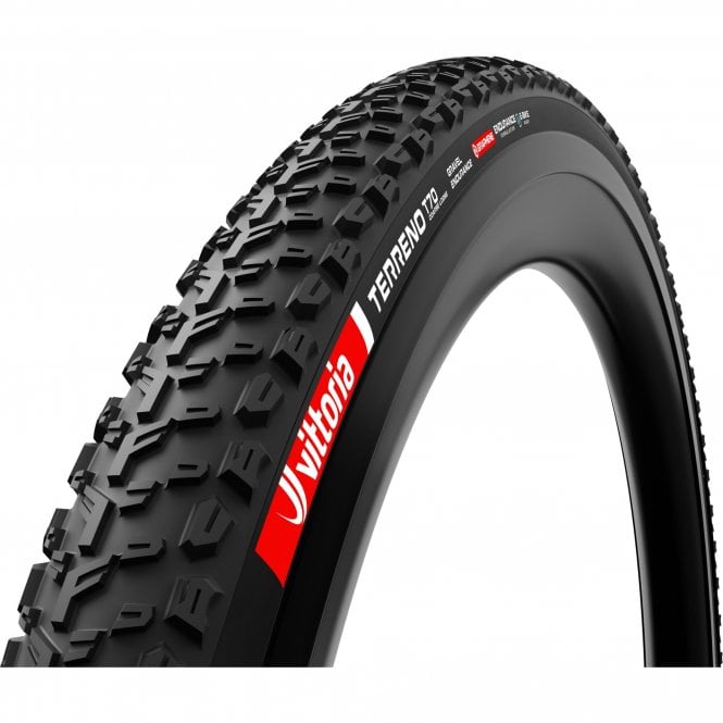 Vittoria Terreno T70 Coarse Loose Gravel End G2.0 TLR Tyre - Black -700 C