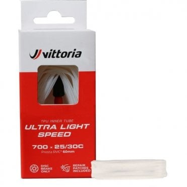 Vittoria Ultra Light Speed FV RVC Innertube - 40mm Presta - 700 x 25-30 C