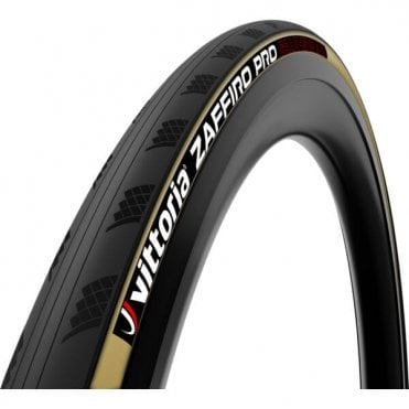 Vittoria Zaffiro Pro V Tan G2.0 Folding Clincher Tyre - Black - 700 C