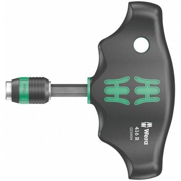 Wera Tools 416 R T-Handle Bitholding Screwdriver 1/4 x 45mm