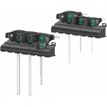 Wera Tools 454/7 HF Set 1 T-Handle Screwdriver Set 7pcs