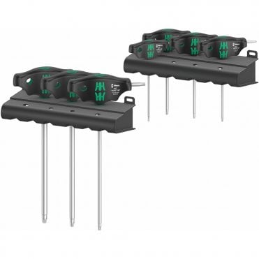 Wera Tools 467/7 HF Set 1 T-Handle Torx Screwdriver Set 7pcs
