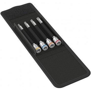Wera Tools 8767 A HF 1 Torx Bit Socket Set 1/4 4pcsset 1/4