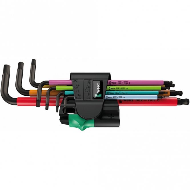 Wera Tools 950/7 Hex-plus Magnet Multi-Colour Set 7pc
