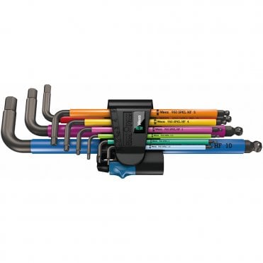 Wera Tools 950/9 Hex-plus Multi-Colour HF Set 9pc