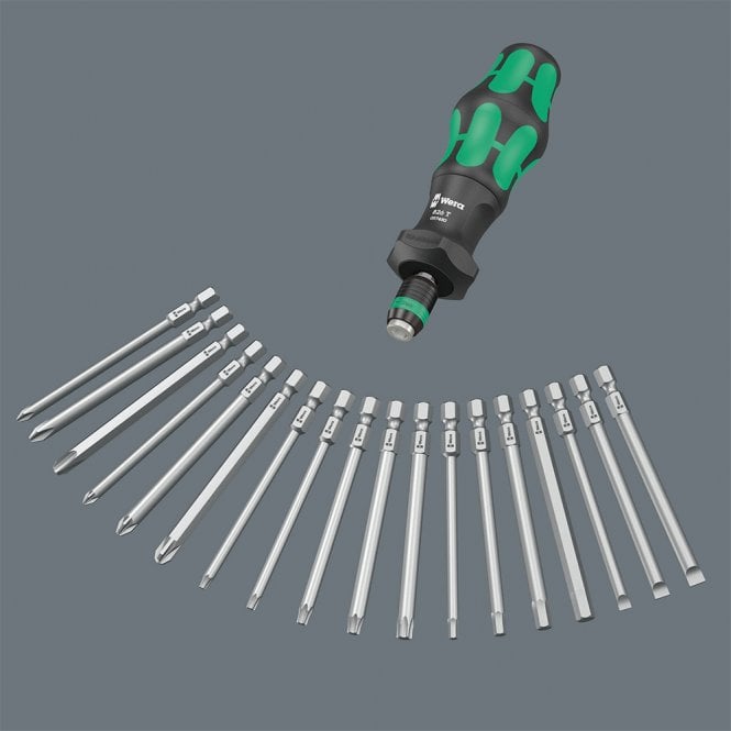 Wera Tools Turbo 1 Screwdriver Set 19pcs