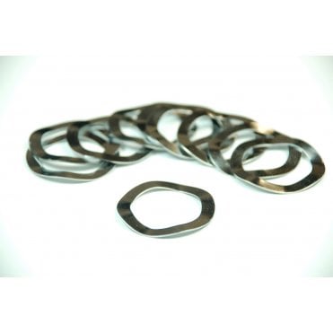 WMFG 24mm ID Wave Washer - Silver