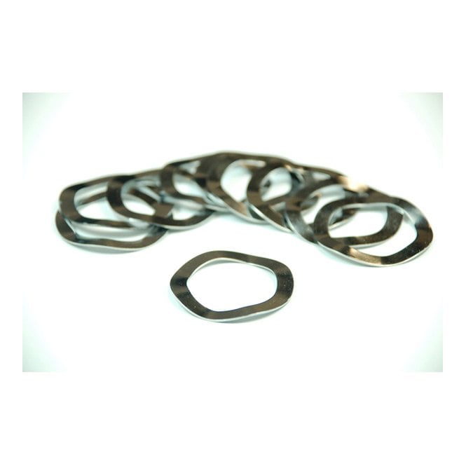 Wheels Manufacturing WMFG 30mm ID Wave Washer - Silver