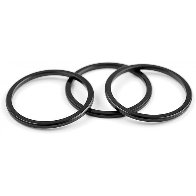 Wheels Manufacturing WMFG BB Spacer - 2.5 mm - Black - one per pack