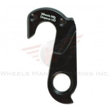WMFG Replaceable Derailleur Hanger / Dropout 163 - Black Anodised