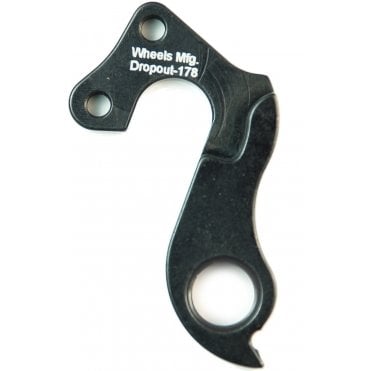 WMFG Replaceable Derailleur Hanger / Dropout 178 - Black Anodised