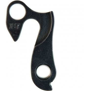 WMFG Replaceable Derailleur Hanger / Dropout 187 - Black Anodised