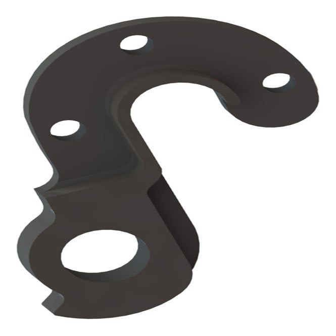 Wheels Manufacturing WMFG Replaceable Derailleur Hanger / Dropout 196 - Black Anodised