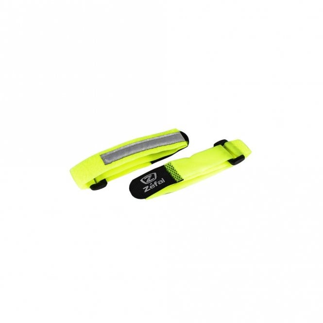 Zefal Doowah Trouser Strap (pair) - Fluro Yellow