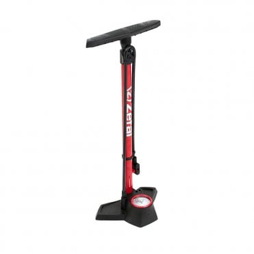 Zefal Profil Max FP30 Floor Pump + gauge - Red/black