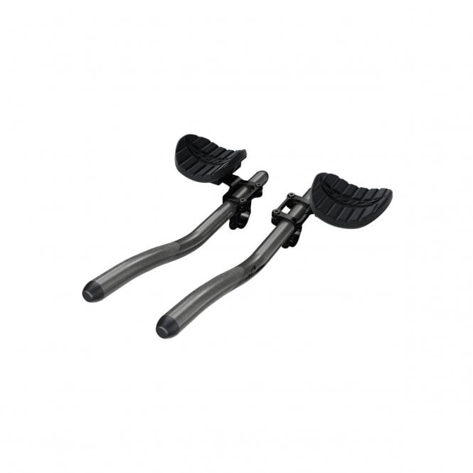 Zipp Vuka Clip Above Bar Mount With Vuka Carbon Race Extensions - Black